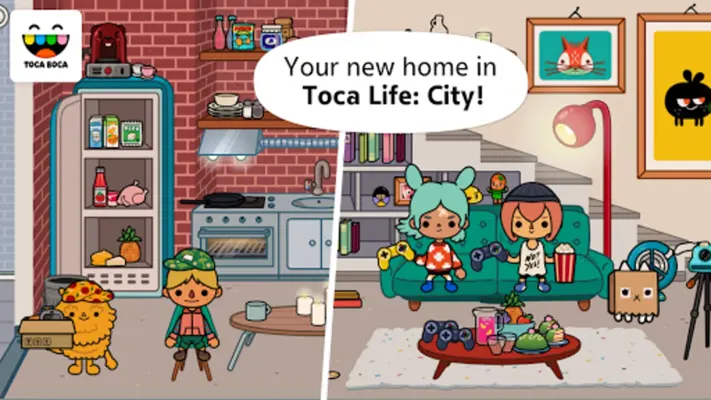 Toca Life City android App screenshot 5